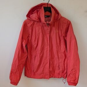 North Face Women's Coral Dryvent Hooded Rain Jacket Windbreaker Small